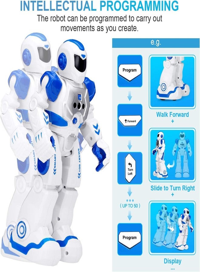 Magicwand R/c Rechargeable Gesture Sensing,Walking Programmable Robot with Demo Mode Smart Bot for Kids with Lights - Image 2